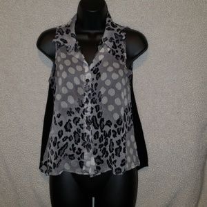 Animal Print Top